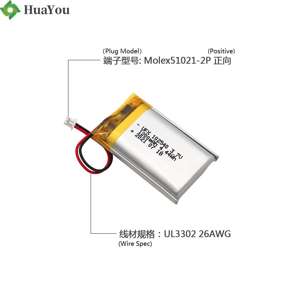 Hot-selling 1200mAh Lithium Battery