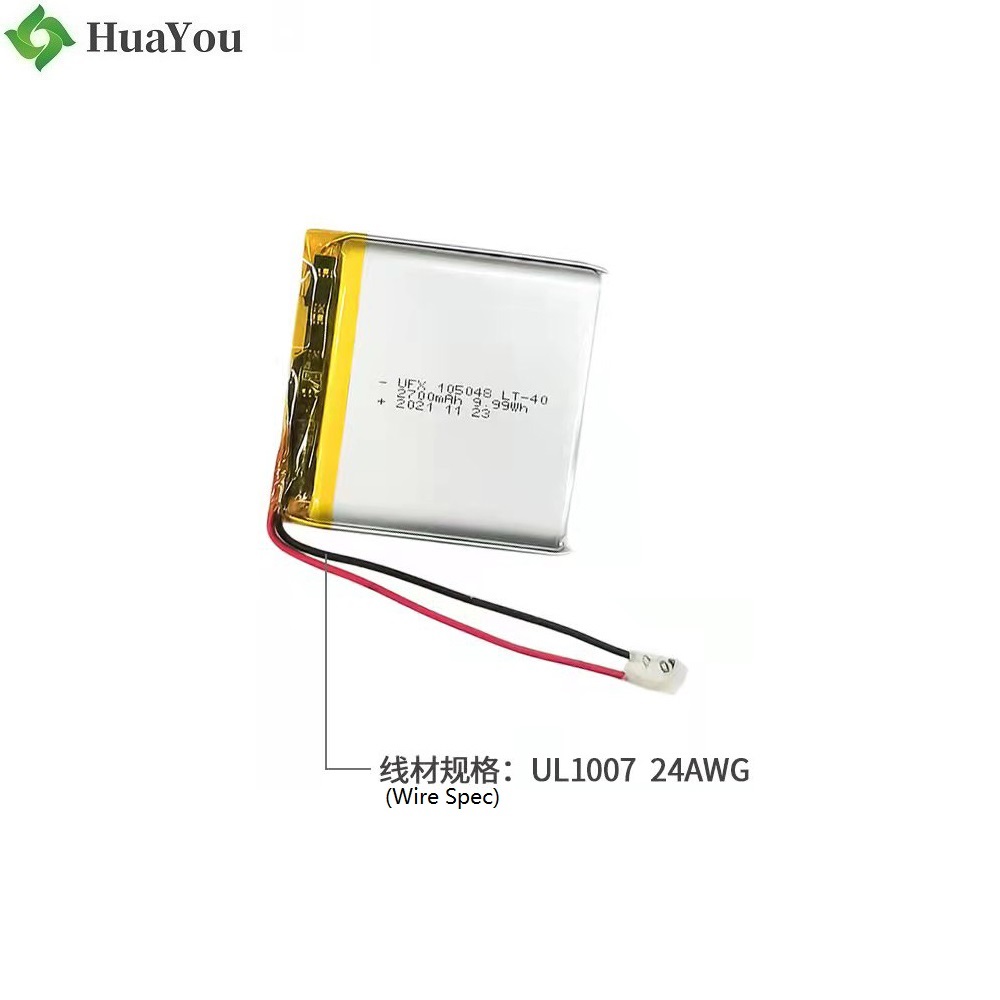 105048 3.7V 2700mAh Lithium-ion Polymer Battery