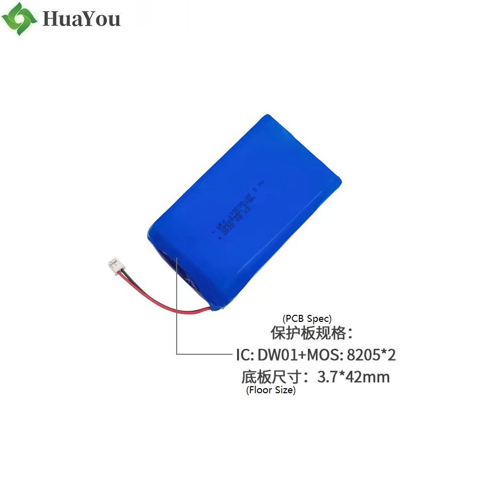 Li-ion Cell Supplier Wholesale 105080-2P Battery Pack