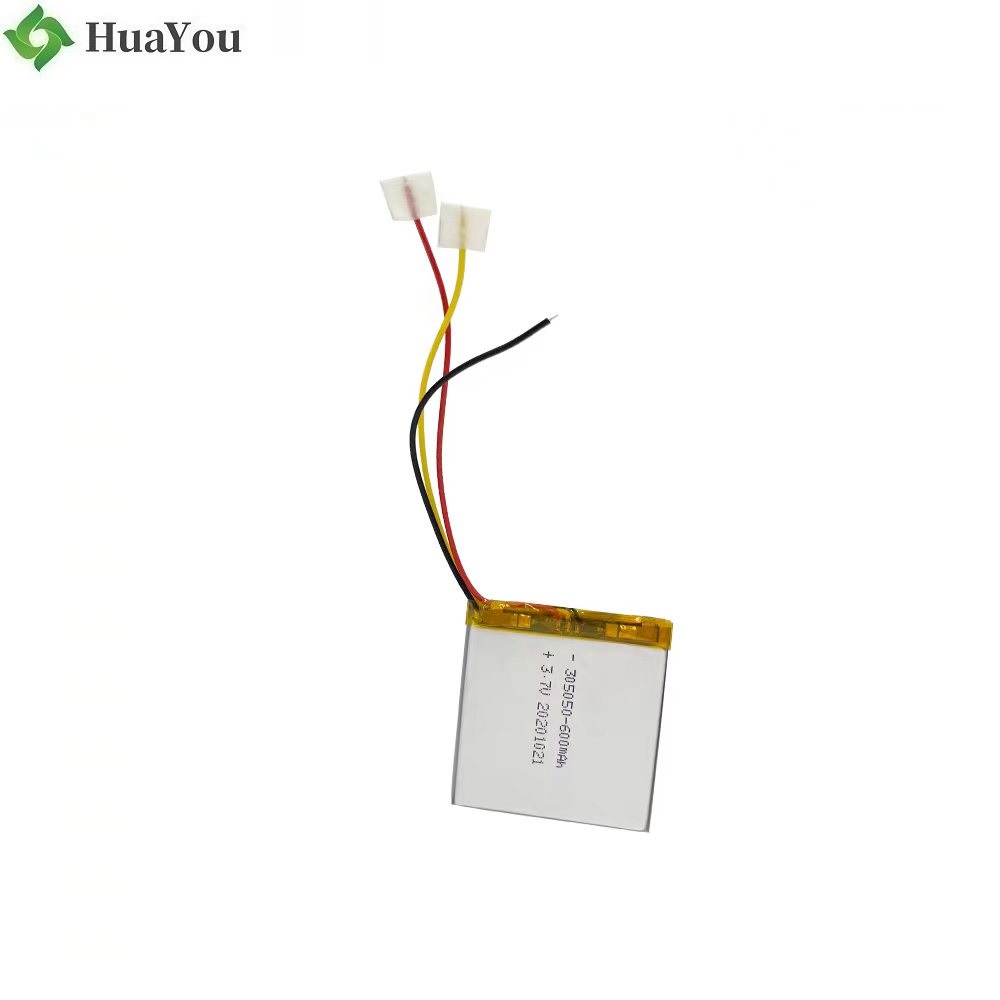 305050 3.7V 600mAh Li-polymer Battery