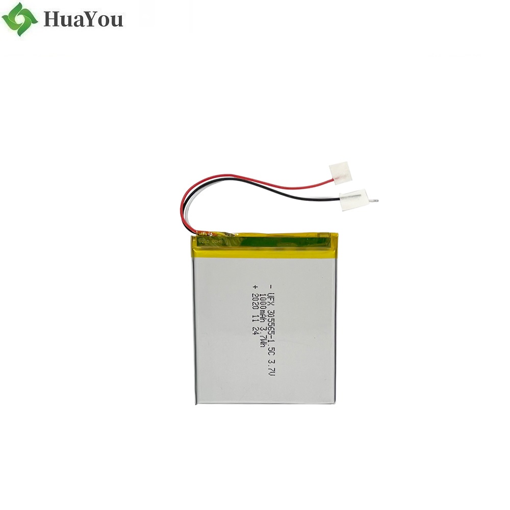 305565 1000mAh 1.5C Discharge Lipo Battery