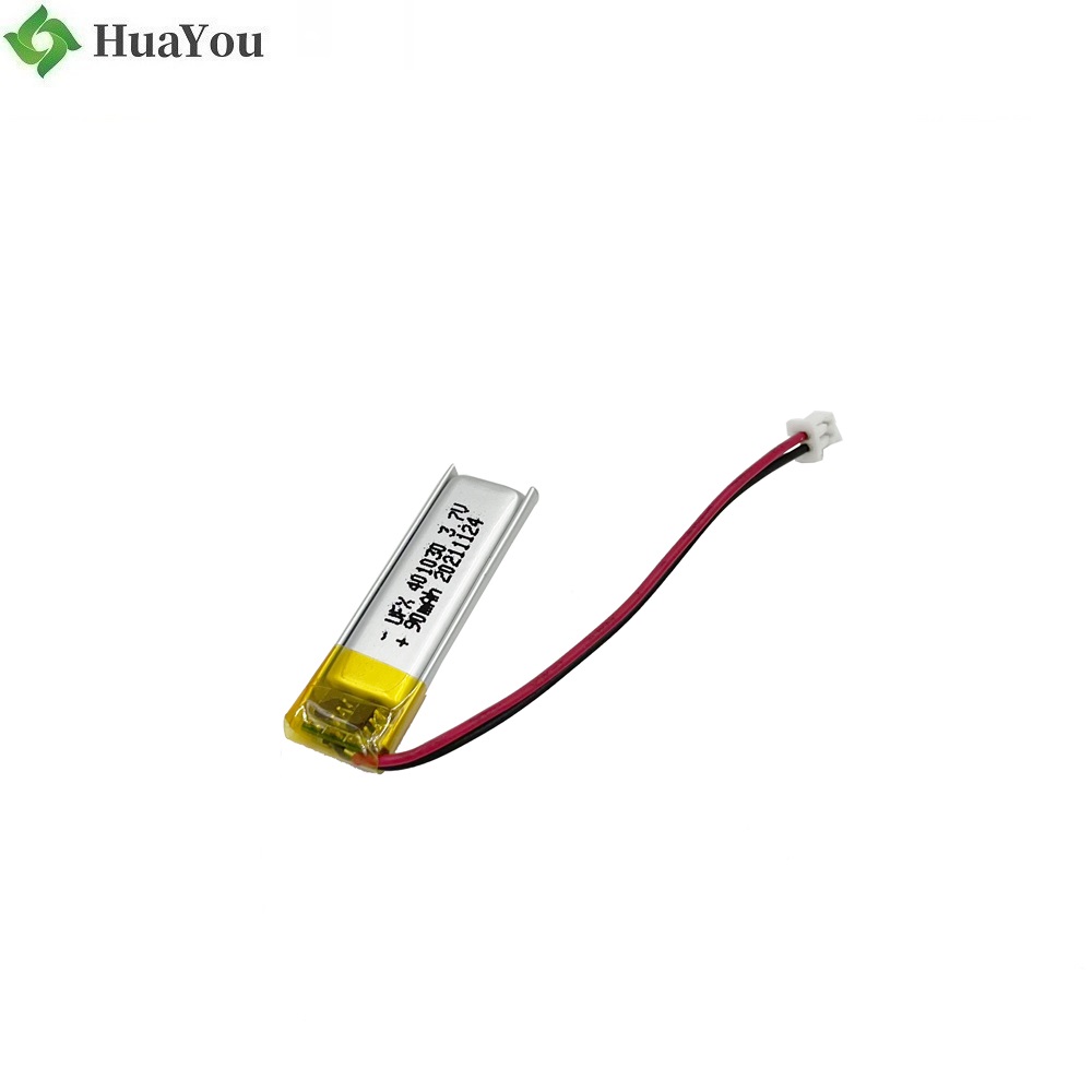 401030 3.7V 90mAh Li-polymer Battery