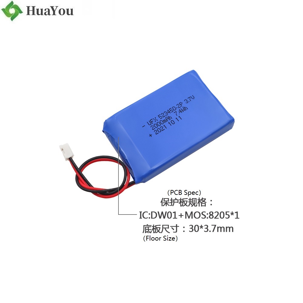 2000mAh Battery Pack for Car Equipment