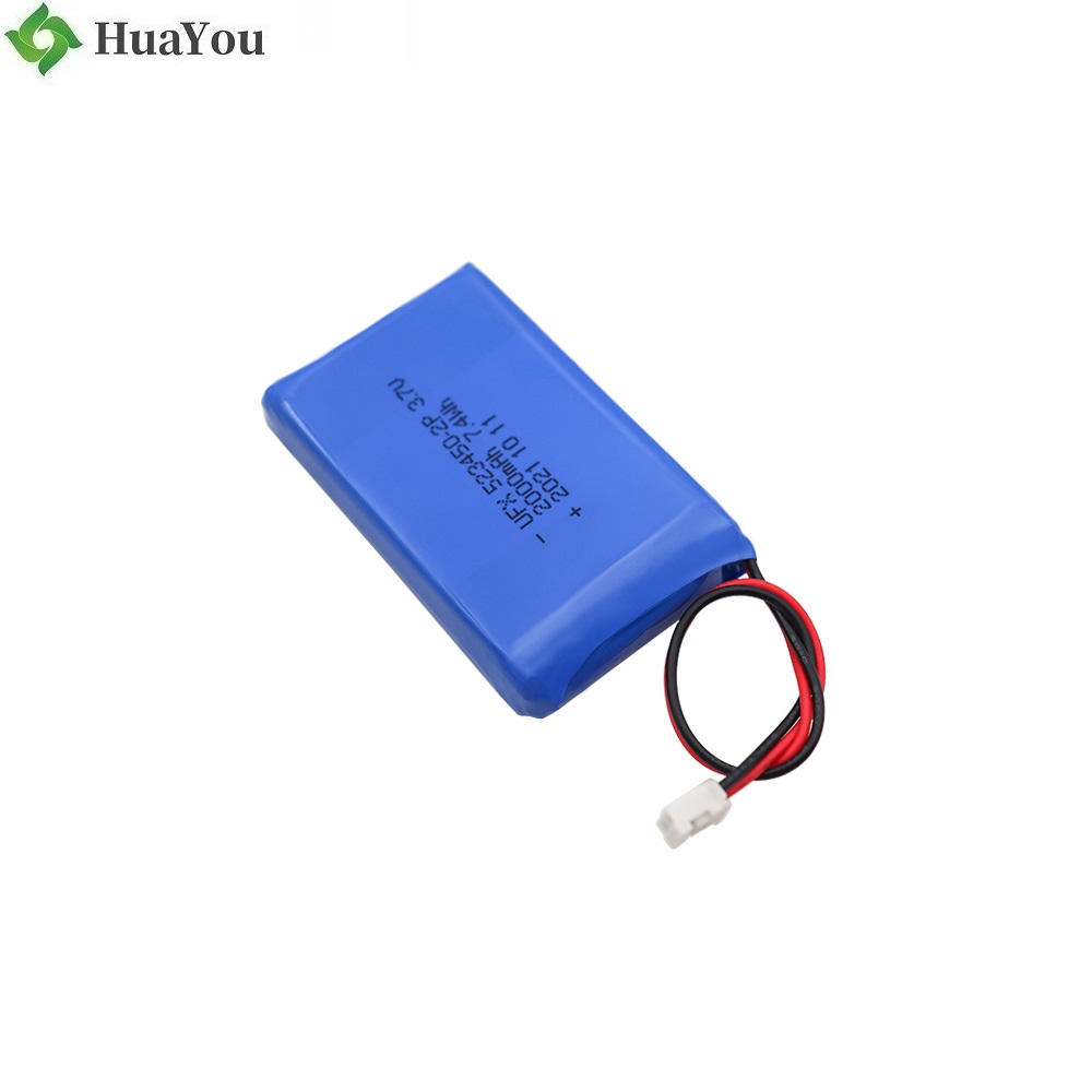 Chinese Li-po Battery Factory Supply 2000mAh Battery Pack