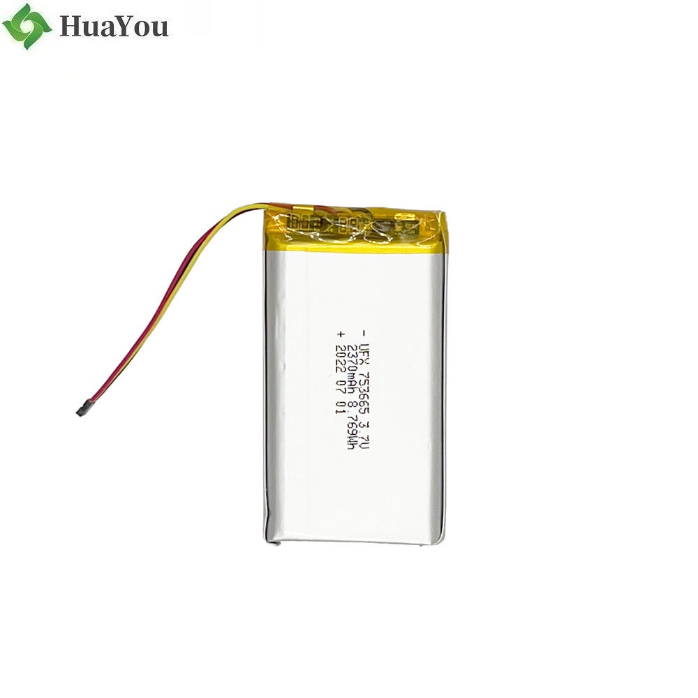 Lithium-ion Cell Supplier Customized 2370mAh Battery
