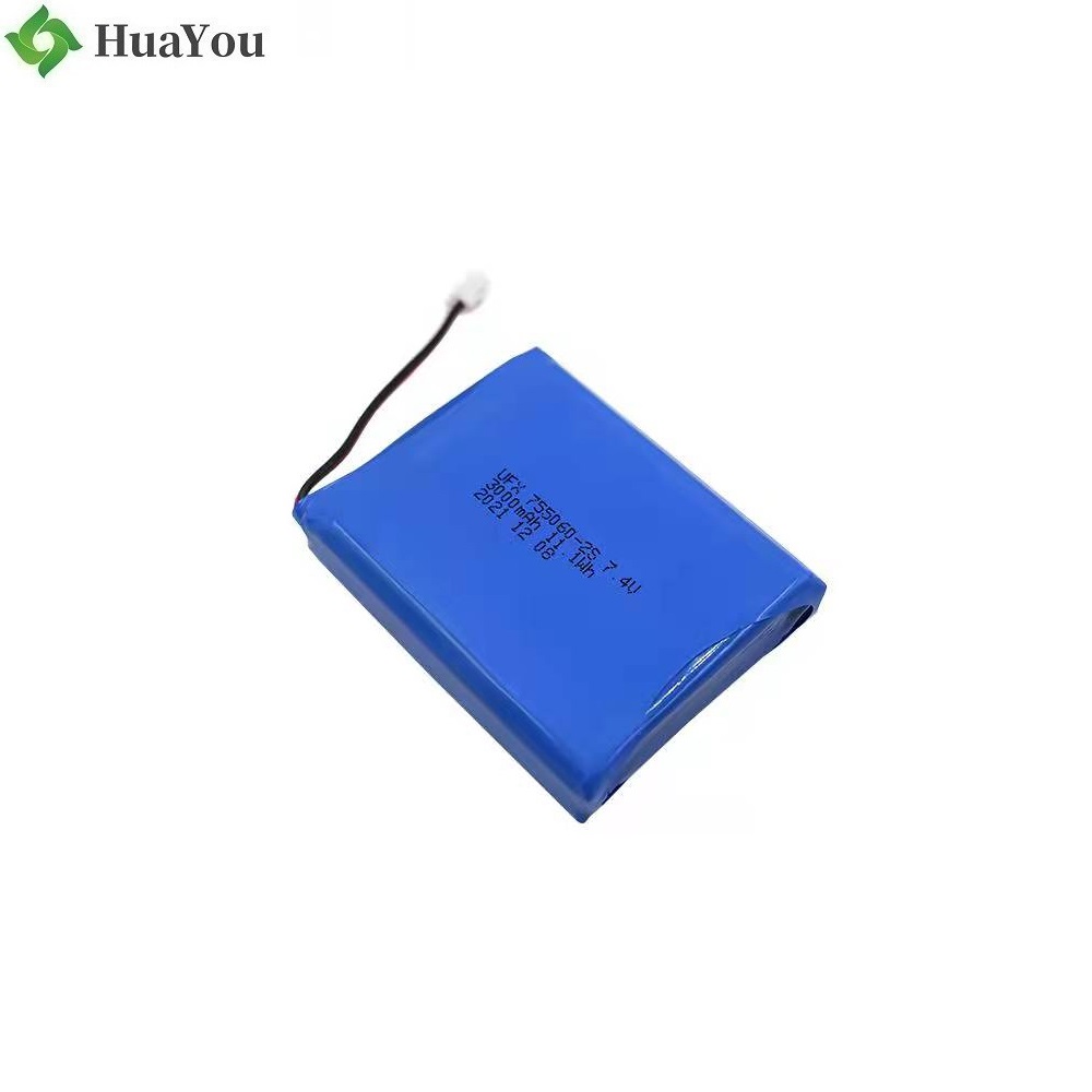 Li-ion Cell Manufacturer Supply 7.4V Battery