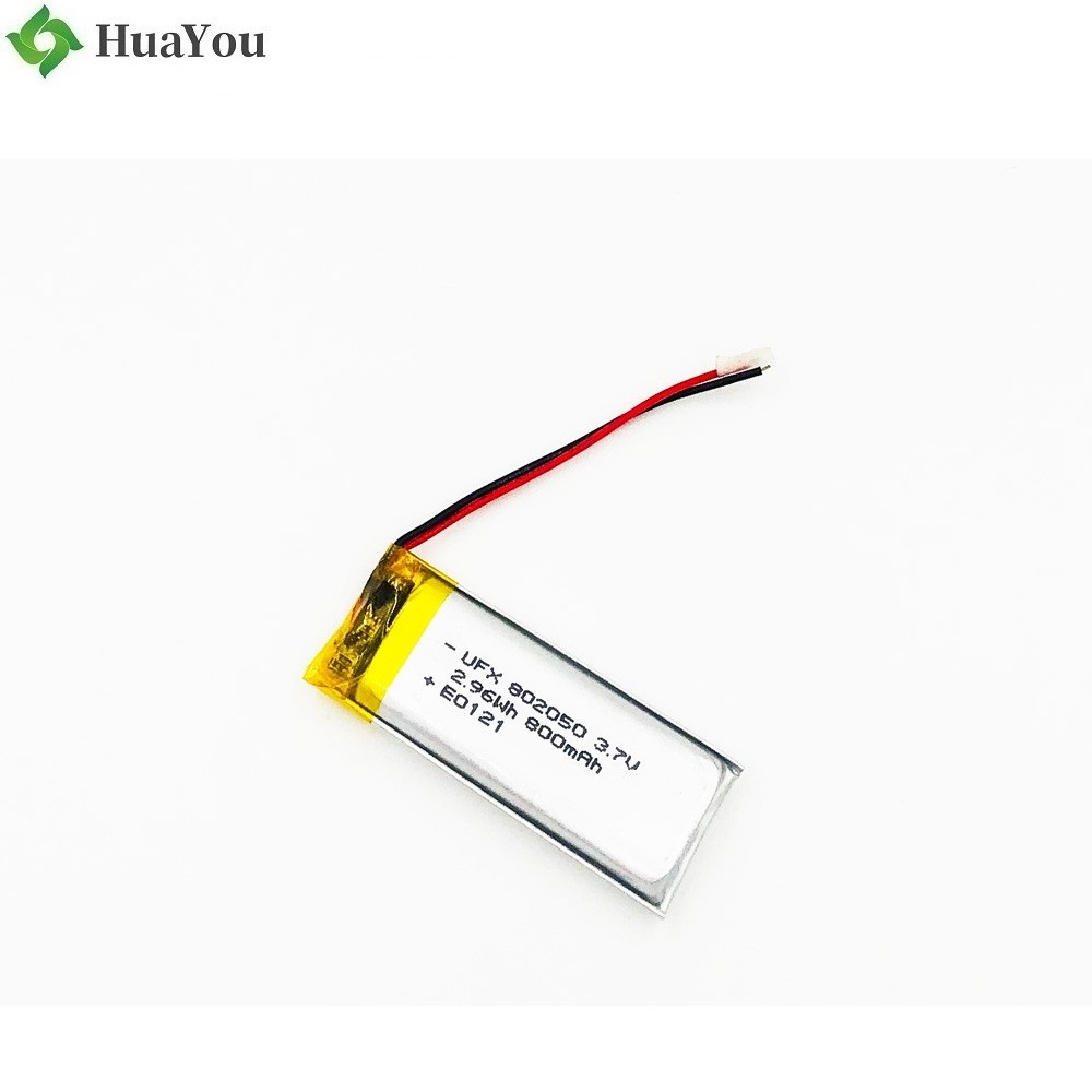 800mAh Battery With UL1642 and KC Certification 