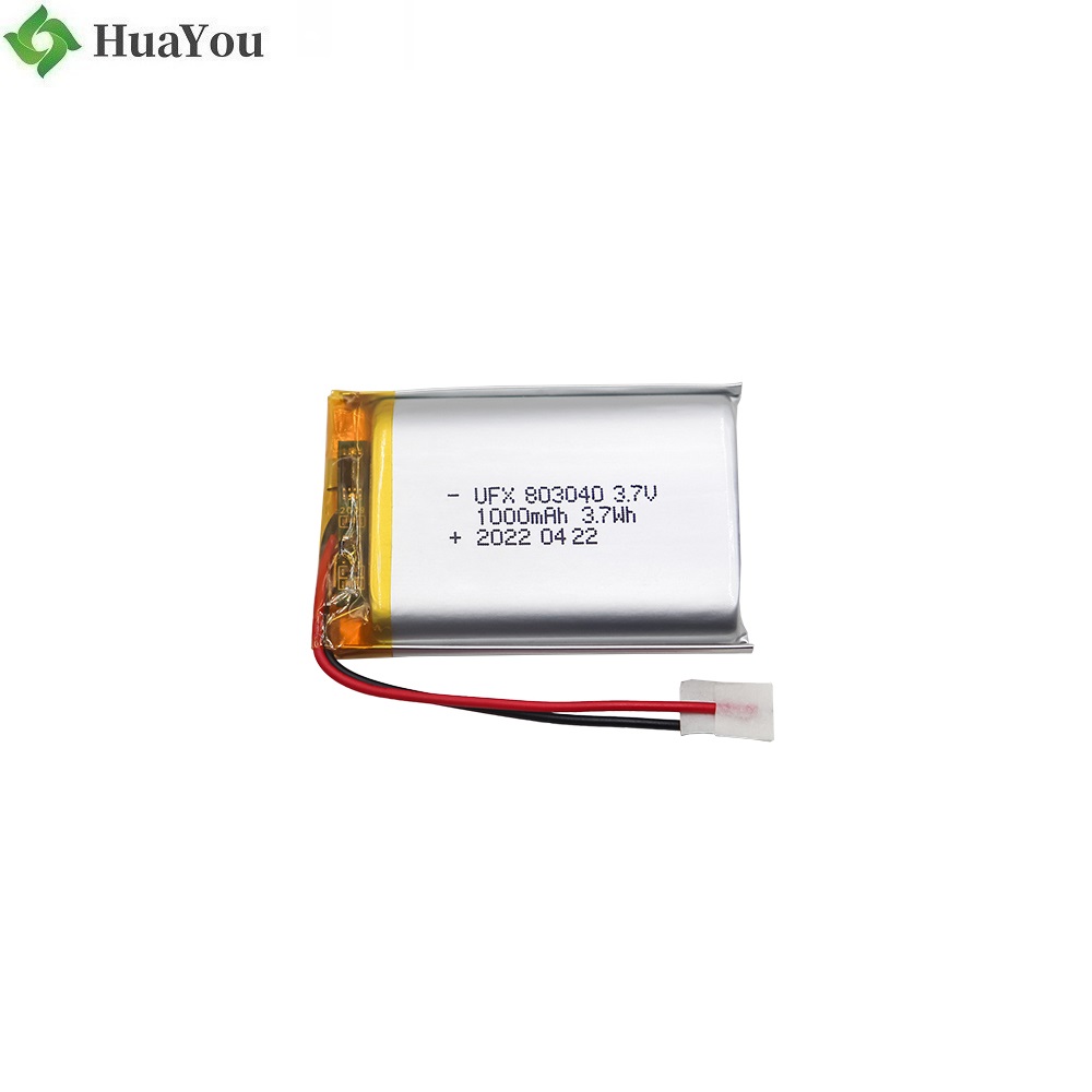 China Lithium-ion Cell Manufacturer Wholesales 803040 Battery