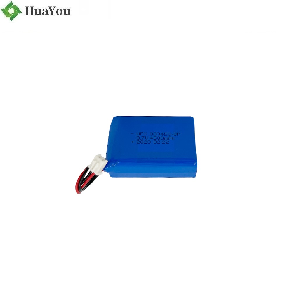 China Li-ion Cell Factory Supply 803450-3P Battery Pack