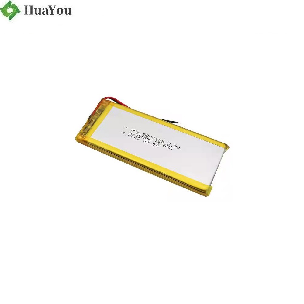 8040103 3.7V 4000mAh Li-ion Polymer Battery