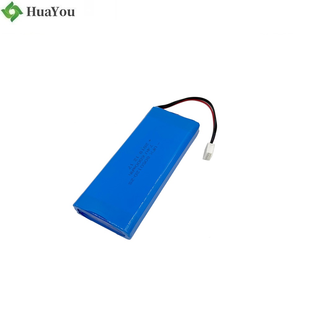 Chinese Li-ion Cell Factory Custom 7.4V Battery Pack