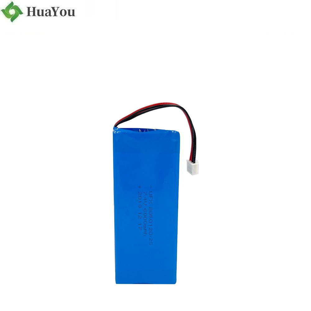 8050120-2S 7.4V 6000mAh Battery Pack