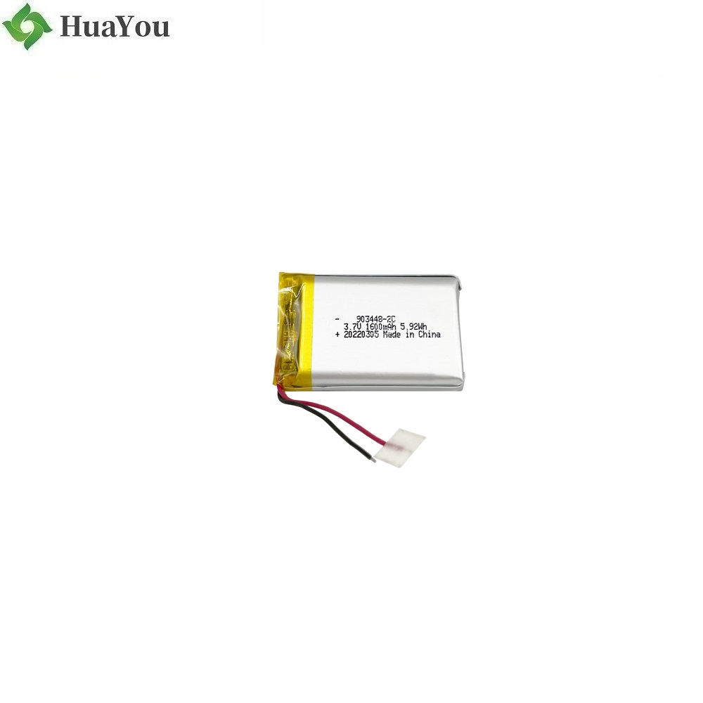 903448 2C 1600mAh Lithium-ion Battery