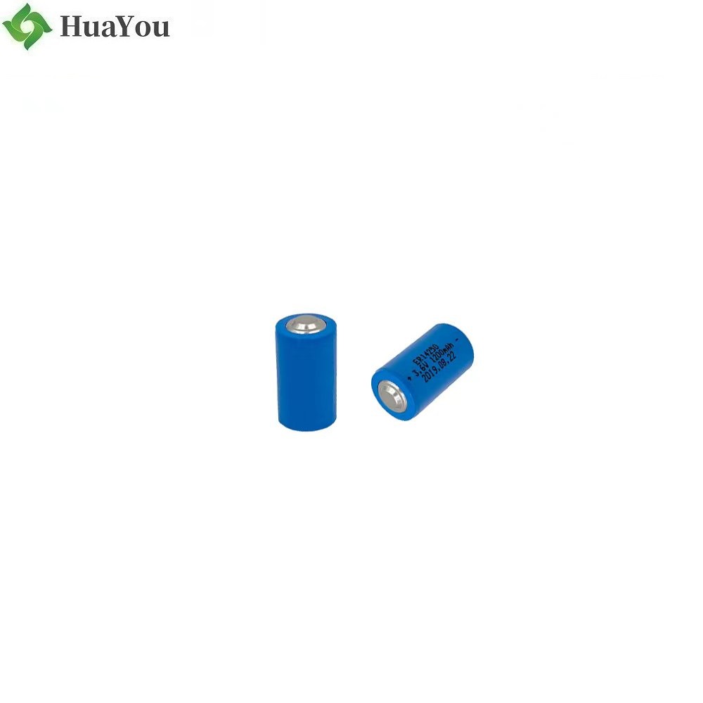 ER14250 3.6V 1200mAh Lithium Primary Battery